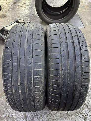 Пара летних шин 225/55 R18 - Размер: 225/55 R18 (маркировка на at lalafo.kg Пара летних шин 225/55 R18 - Размер: 225/55 R18 (маркировка на
