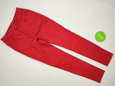 czerwona kurtka pull and bear: Spodnie materiałowe damskie, rozmiar M — 2