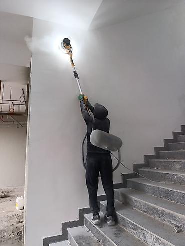 dur plaster: Шлифовка и подготовка стен/потолков под покраску Профессиональная — 1