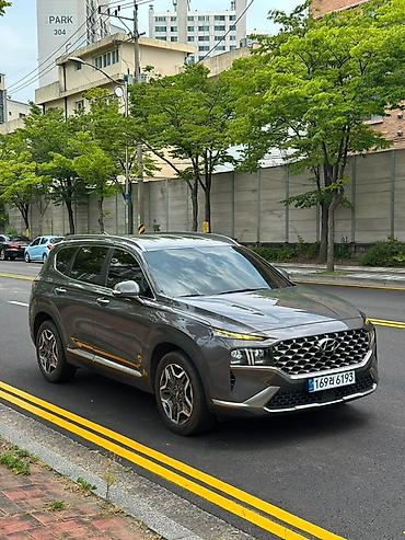 не расстаможен: Hyundai Santa Fe: 2021 г., 1.6 л, Автомат, Гибрид, Кроссовер — 1