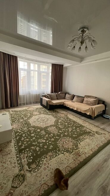 posh kg: 3 комнаты, 80 м², Элитка, 8 этаж, Евроремонт