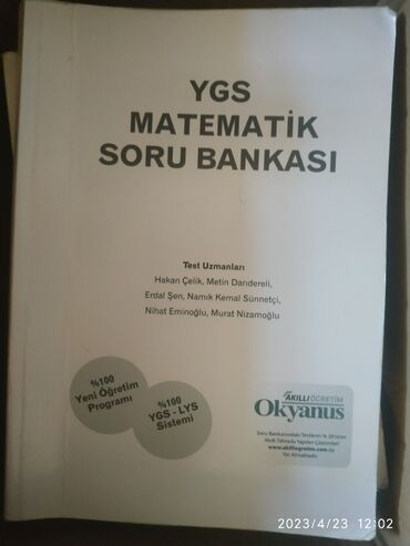 dinləmə və oxu testləri cavablar: YGS - Matematik soru bankası.
cavablar var +