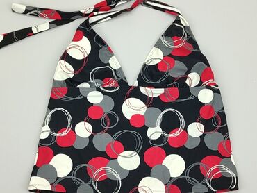 czarny gorset bluzki: Góra od stroju kąpielowego XL, Tkaniny syntetyczne, stan - Dobry