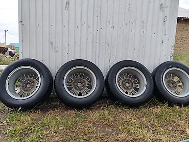 диски на авто: Колеса в сборе 215 / 70 / R 16, Лето, Б/у, Комплект, Литые, отверстий - 5 — 6