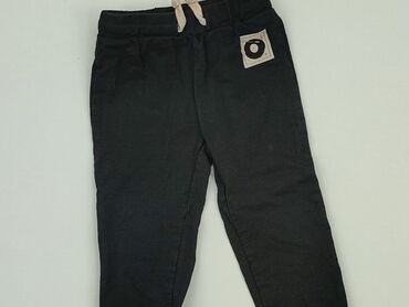 czarny dół od stroju kąpielowego: Spodnie dresowe, So cute, 2-3 lat, 98, stan - Bardzo dobry