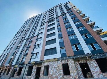квартиры в канте продажа: 1 комната, 49 м², Элитка, 9 этаж, ПСО (под самоотделку)