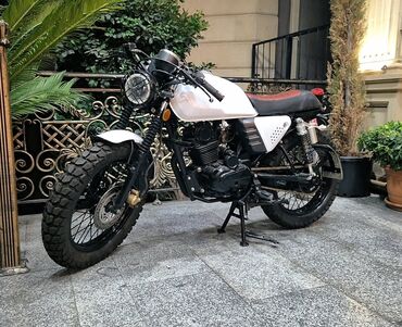 Motosikletlər: Scrambler/Cafe Racer üslubunda xüsusi yığılmış motosiklet — 8