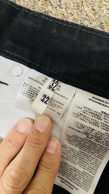 mind error jeans: Мужские джинсы, S, M, LeviS, Б/у, цвет - Черный, Самовывоз, Платная доставка — 9