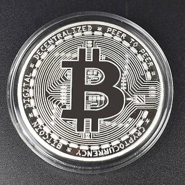 btc: Монеты Bitcoin (BTC) – 3 цвета, сувенирные Металлические — 3
