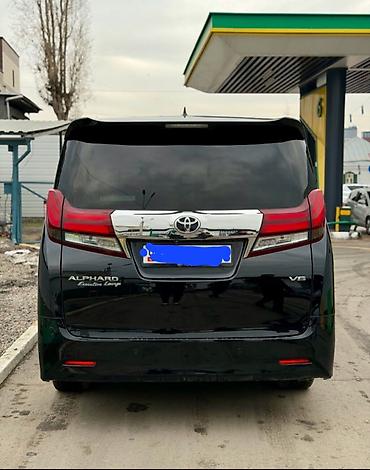 Toyota: Toyota Alphard: 2017 г., 3.5 л, Автомат, Бензин, Минивэн — 7