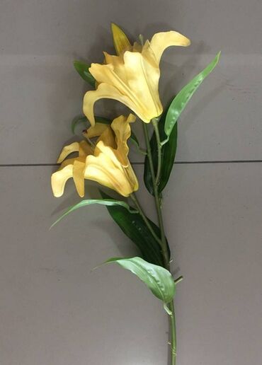 домашнии цветы: Искусственный цветок Лилия -- Восточная самбука - высотой 90 см