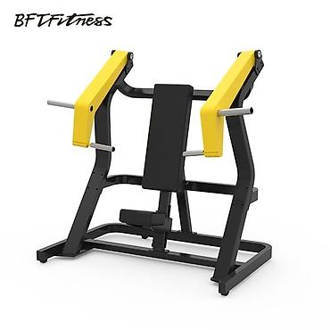 Спорт и отдых: Грузоблочный тренажер для жима от груди BFTFitness. - Тип: рычажный — 1