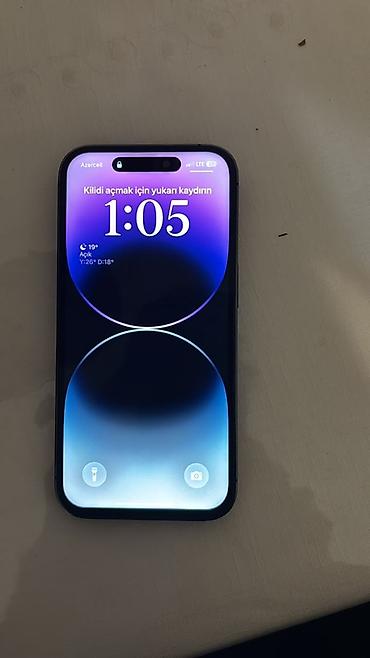 IPhone 14 Pro, Deep Purple, Face ID lalafo.az -da IPhone 14 Pro, Deep Purple, Face ID