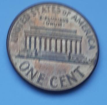 and 1 harmonika patike: AmeričkiA UNC Lincoln “Wheat/Memorial” penny – 1 cent, godina 2004 — 2