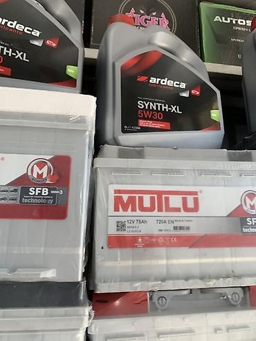 mutlu akumulatory: Mutlu, 75 ah, Orijinal, Türkiyə, Yeni — 2
