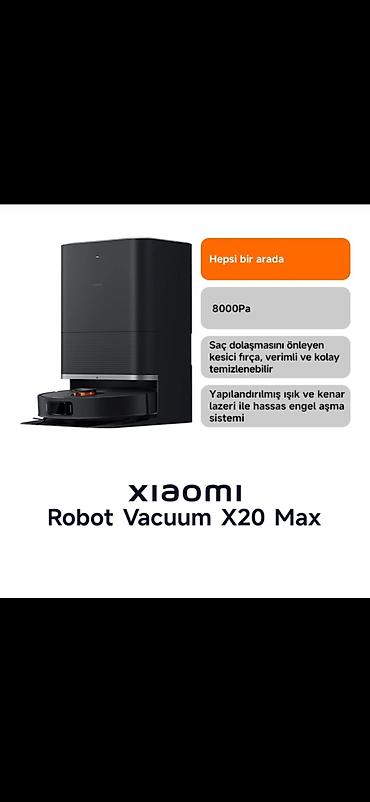 tozsoran avtomobil: Xiaomi Robot Vacuum X20 Max,ən son model, güclü bir çoxfunksiyalı baza — 1