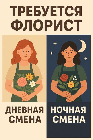ищу работу официанта: Требуется Флорист на дневную и ночьную смену Адрес Магистраль