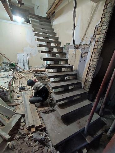 Бетонные лестницы: Изготовление бетонные лесницы сложные ( хи теч ) и лесницы апшифка — 25