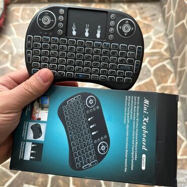 Klaviaturalar: Oyun üçün mini Bluetooth klaviatura Klaviatura düzümü: Kiril+QWERTY — 7