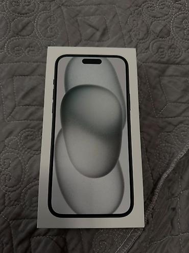 Техника и электроника: IPhone 15 Plus, Новый, 128 ГБ, Черный, Коробка — 1