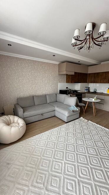 разделитель комнаты: 2 комнаты, 52 м², Элитка, 8 этаж, Евроремонт