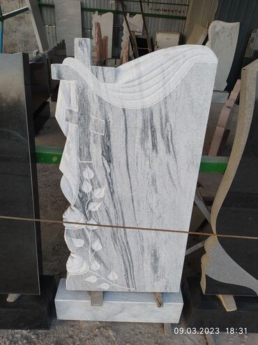 Ритуальные услуги: Изготовление памятников, Облицовка надгробий, Изготовление крестов | Мраморная крошка, Габбро, Гранит | Оформление — 9