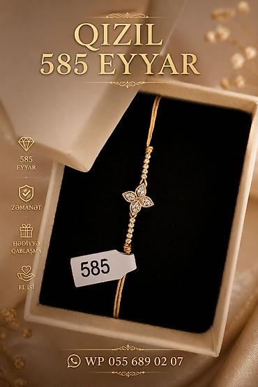 Bilərzik, Pandora, Sarı qızıl, 585 Əyar, Ödənişli çatdırılma