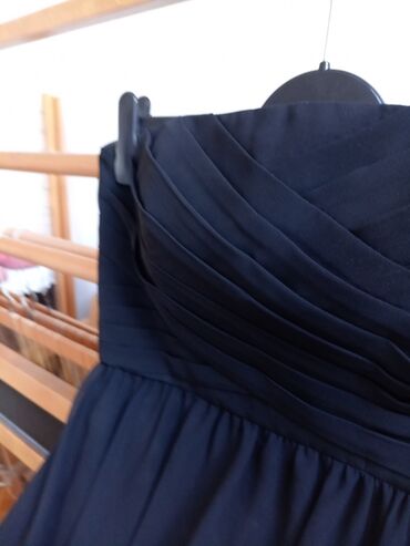 ženske haljine za svaki dan: M (EU 38), bоја - Crna, Večernji, maturski, Top (bez rukava)