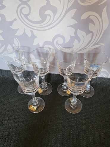 Čaše: Case nove kristal,led kristal Austrija 90te.god. za zestoko pice — 8