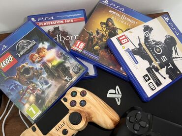 прокат дисков ps4: 🎮 PlayStation 4 Pro 1TB + 4 Игры + Кастомный Джойстик | Идеальное