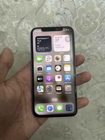 Apple iPhone: IPhone X, 64 GB, Ağ