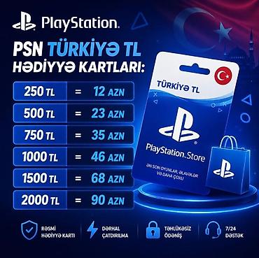 Elaqe whatsapp 070 856 15 35 PlayStation PSN Türkiyə TL hədiyyə lalafo.az -da Elaqe whatsapp 070 856 15 35 PlayStation PSN Türkiyə TL hədiyyə