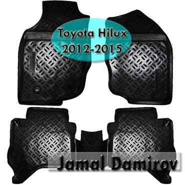 masin ucun telefon aksesuarlari: Toyota hilux 2012-2015 üçün poliuretan ayaqaltılar. Полиуретановые