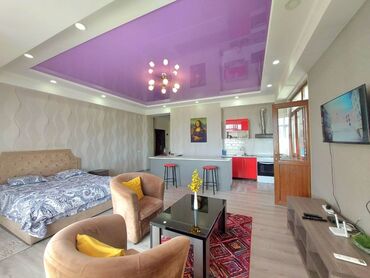 Посуточная аренда квартир: 1 комната, Душевая кабина, Постельное белье, Кондиционер — 11