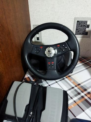 Logitech oyun sükan dəsti ENDİRİM YOXDUR SON QİYMƏT CATRLİMA PUSLUZ 90 lalafo.az -da Logitech oyun sükan dəsti ENDİRİM YOXDUR SON QİYMƏT CATRLİMA PUSLUZ 90