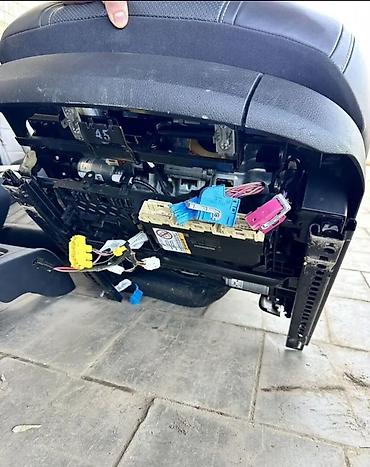 Сиденья: Комплект сидений, Кожа, Mercedes-Benz Б/у, Оригинал — 9