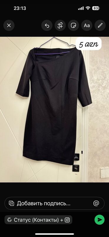 Dəstlər, kostyumlar: Qadın geyimləri 1) Bej rəngli trikotaj dəst – 10 AZN - V-yaxa — 7