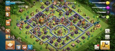 İT, komputerlər, əlaqə: Clash of Clans hesabı – inkişaf etmiş əsas kənd və güclü qəhrəmanlar — 2