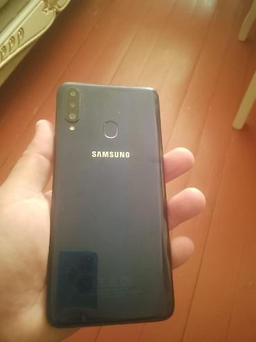 online telefon aksesuarları: Samsung Galaxy A20s, rəng - Göy, İki sim kartlı — 3