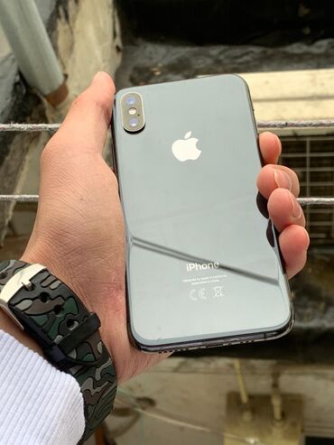 Apple iPhone: IPhone Xs, 64 ГБ, Черный, Беспроводная зарядка, Face ID, С документами