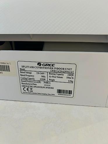 konveksiya soba: GREE kondisioner 35/40 kv . Tezeden secilmir cox az arada işlənib — 3