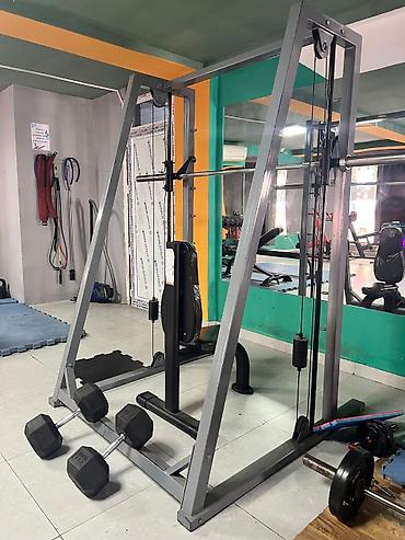 Trenajorlar: Peşəkar zal üçün trenajor avadanlıqları paketi Təsvir: - İki tərəfli — 8
