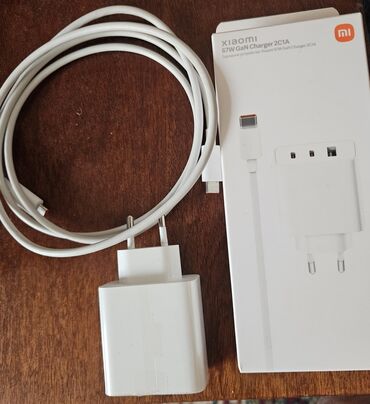 telefon aksesuarlari satisi: Adapter Xiaomi, 67 Vt, İşlənmiş