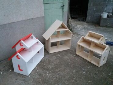 Kućice za lutke: Nova rucno napravljena kucica od cistog drveta. Bez igracaka — 7