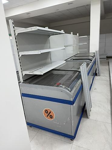 Оборудование для магазина: холодильные бонеты с раздвижными at lalafo.kg Оборудование для магазина: холодильные бонеты с раздвижными