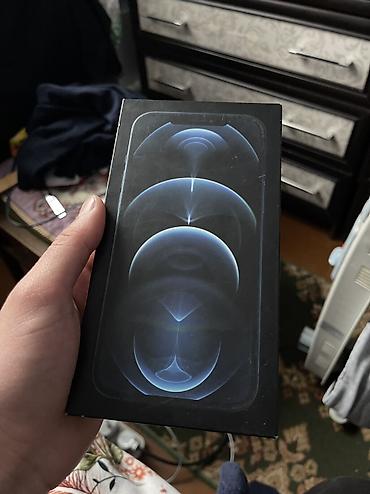 Apple iPhone: IPhone 12 Pro Max, Б/у, 256 ГБ, Sierra Blue, Кабель — 12