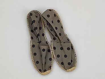 espadryle kazar: Damskie espadryle w groszki - Model: klasyczne espadryle slip-on - — 1