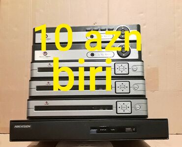 Videomüşahidə: DVR lar 10 azn biri satılır.Ehtiyyət hissələr kimi. XARABDIR !!!