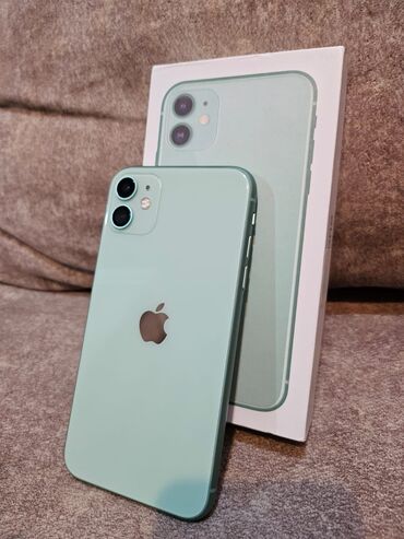 yeni iphone se: IPhone 11, 128 GB, Yaşıl, Face ID, Sənədlərlə