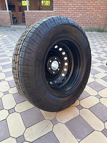 Унаа: Шина Michelin LTX Trail на стальном диске Новый можно сказать ОДИН — 6